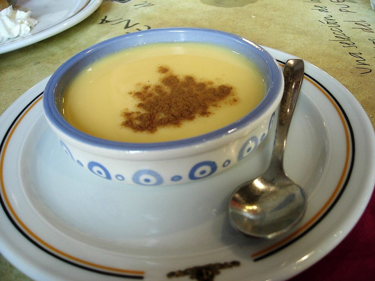 Natillas, primas de la crema de maicena
