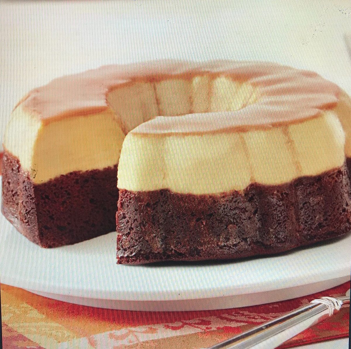 Chocoflan, primo del flancocho