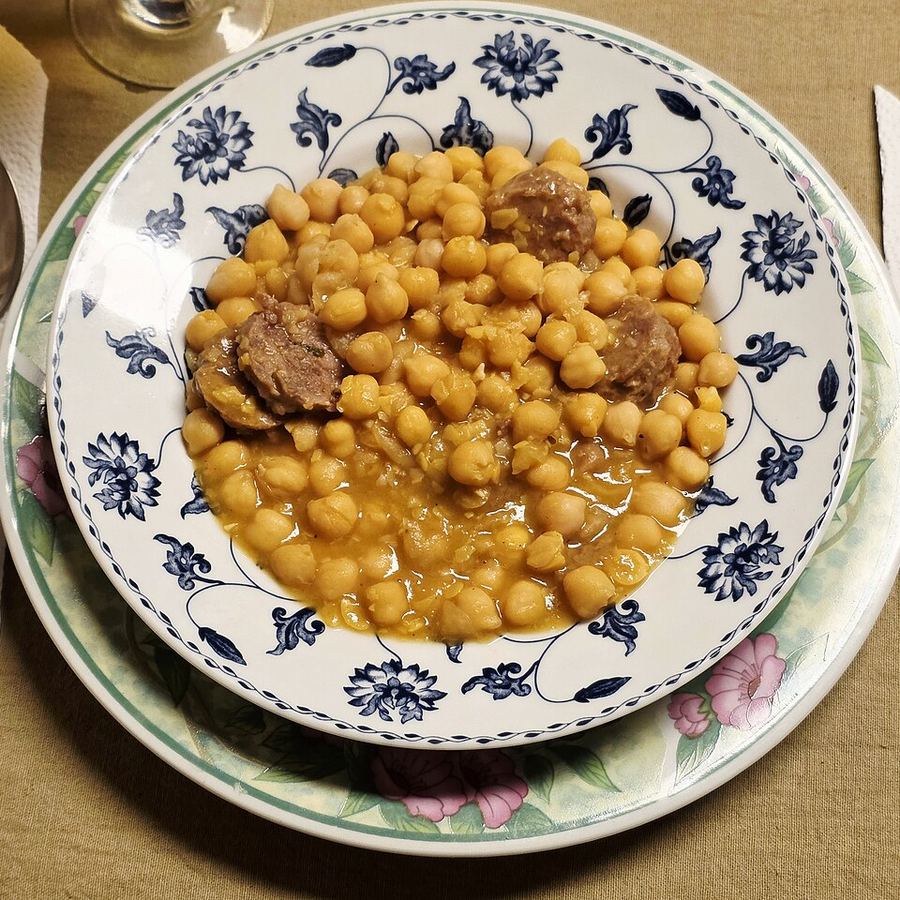 Garbanzos guisados